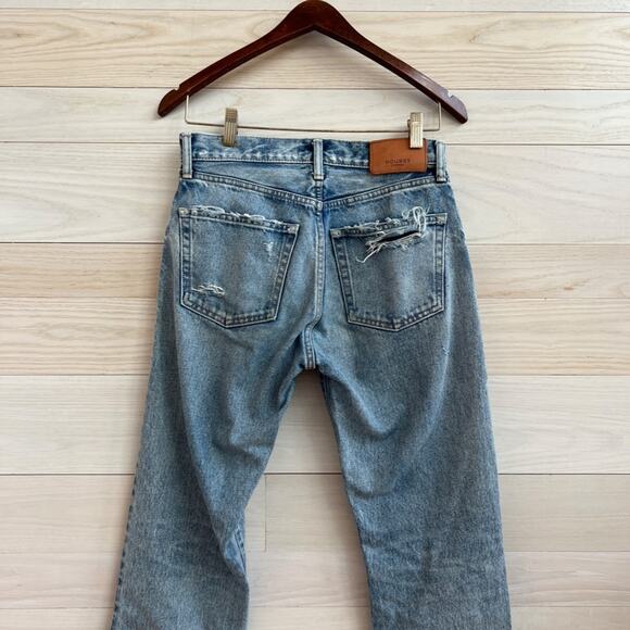 Moussy Vintage Everette Boy Skinny Taper Tapered Jeans - Picture 4 of 7